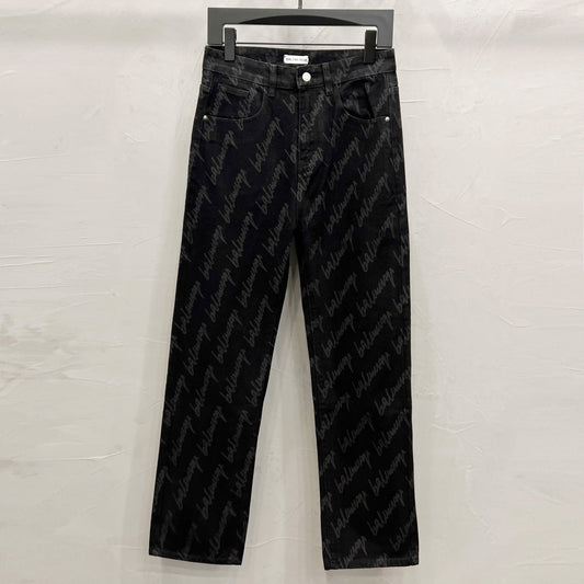 2025SS Man Lettering LOGO Jeans