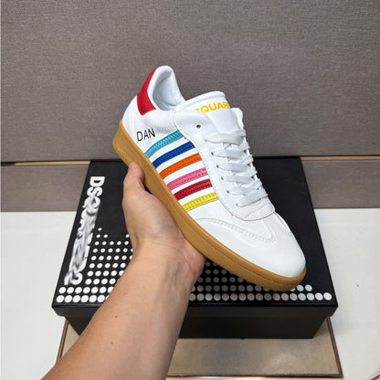 SOLO-DSQ2 Men's shoes Leather sneakers