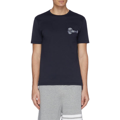 トム ブラウン 2025 コットン Tシャツ