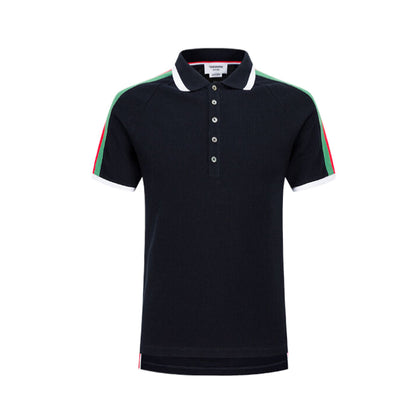 トム ブラウン カラーブロック ポロシャツ