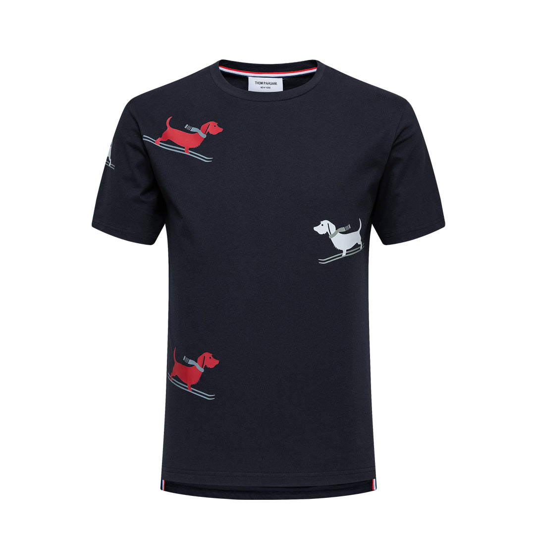 トム・ブラウン パピープリント Tシャツ