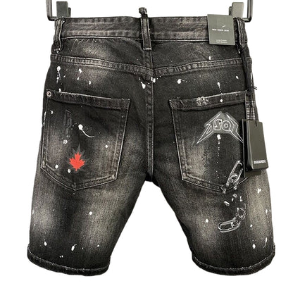 DSQ2 2025 New Blue Ripped Jeans