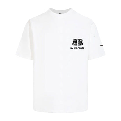 Balenciaga 2025SS Vintage Oversized Loose Fit T-Shirt | 100% Cotton