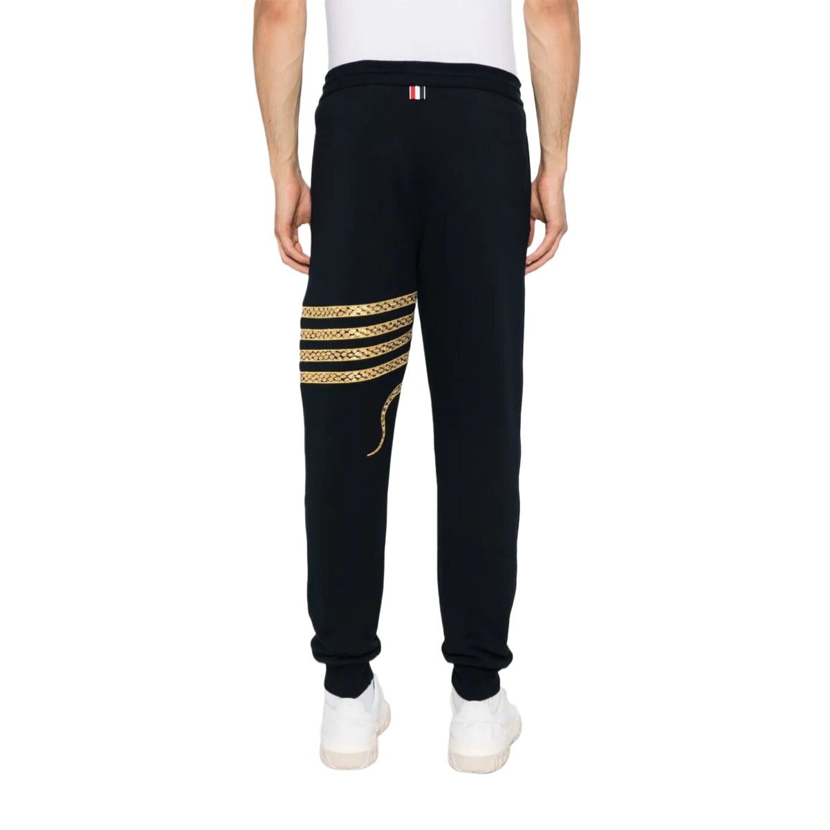 THOM BROWNE 2025SS スネークイヤー リミテッド スウェットパンツ