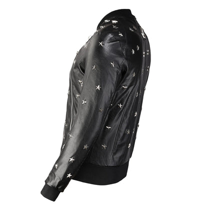 SOLO-Black Cowhide jacket