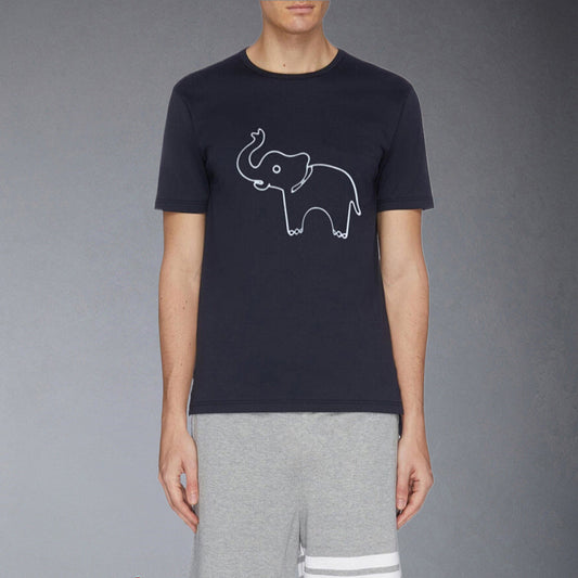 トム ブラウン エレファントプリントTシャツ