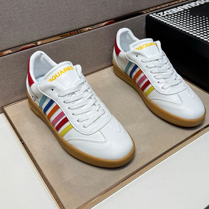 SOLO-DSQ2 Men's shoes Leather sneakers