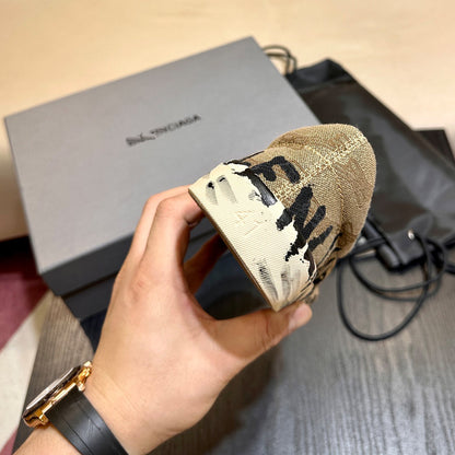 Balenciaga 2025 Runway Leather Sneakers