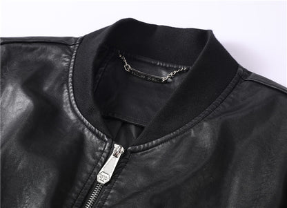SOLO-2025ss Man Cowhide Jacket