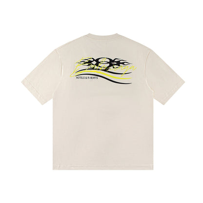 Oversized Printed Cotton T-Shirt | 100% Cotton Streetwear Tee