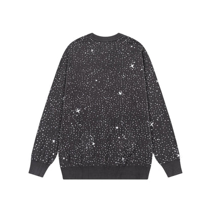 2025ss Man Graffiti Wool Sweater