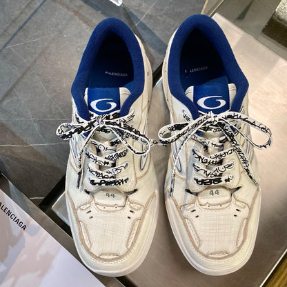 Balenciaga Distressed Vintage Leather Shoe – Limited Edition 2025