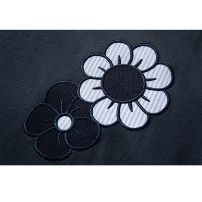 MR.TOM 花柄刺繍Tシャツ