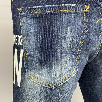 dsquared2 Blue Ripped Jeans