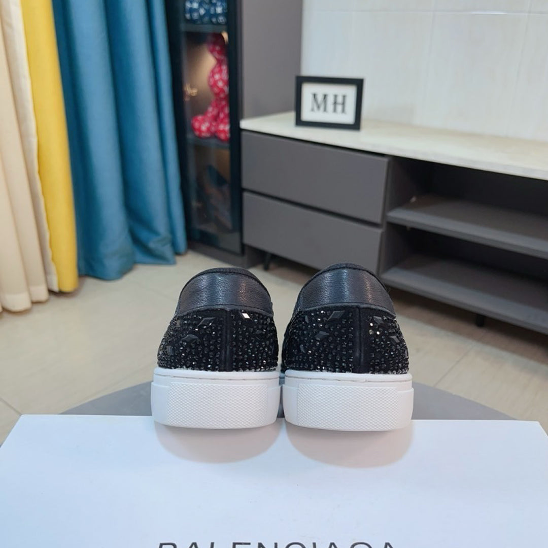 Balenciaga Runway Men's Leather Sneakers