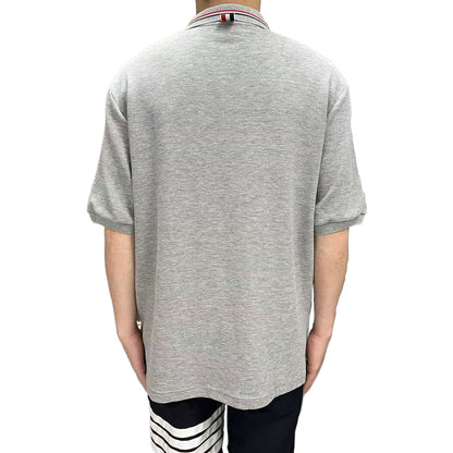 トム ブラウン 2025ss ルーズ ポロ Tシャツ