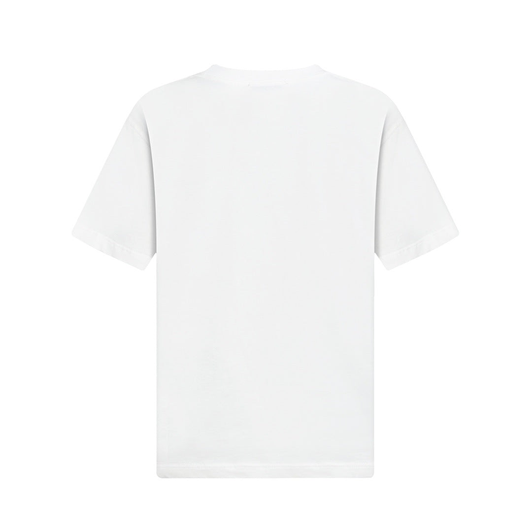 2025 SS Logo Printed Oversized T-Shirt | 100% Cotton Unisex Tee
