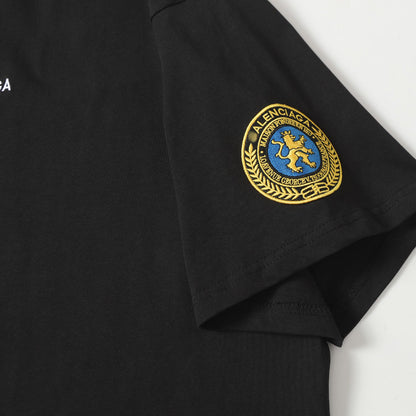 Balenciaga 2025SS Logo Printed Cotton T-Shirt
