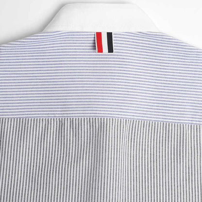 MR.TOM ブルーストライプシャツ