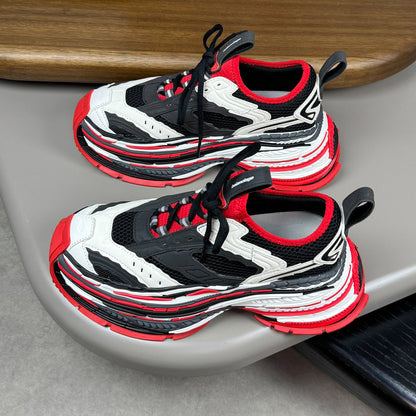 2025 Runway Leather Sneaker – Signature Grosgrain Buckle