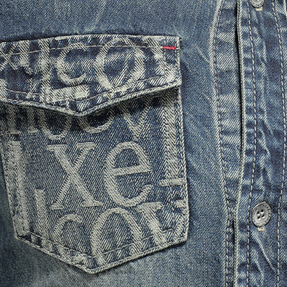 SOLO-DSQ2 2024ss Blue Denim Jacket
