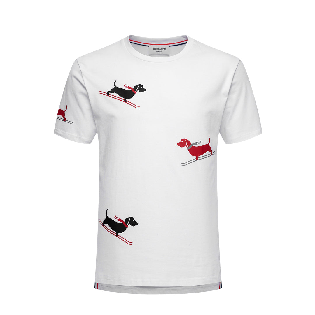 トム・ブラウン パピープリント Tシャツ