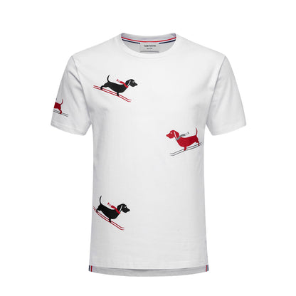 トム・ブラウン パピープリント Tシャツ