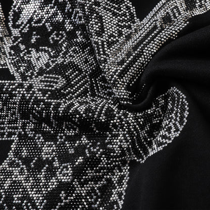 SOLO-2025 Sports Black Hoodie