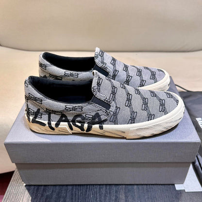 Balenciaga 2025 Runway Leather Sneakers