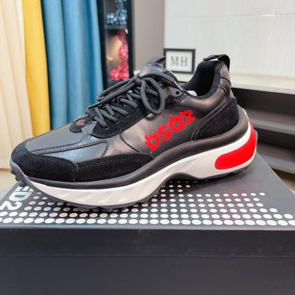 SOLO-DSQ2 Men's shoes Leather sneakers