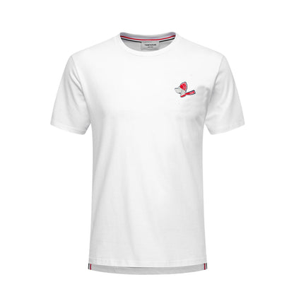 トム・ブラウン クリスマス ドッグ エンブロイダリー Tシャツ