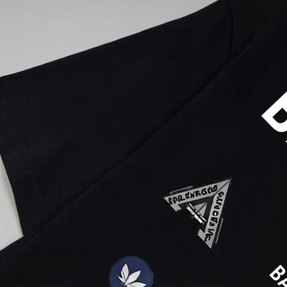 2025 SS Men's Premium Cotton T-Shirt | Black & White