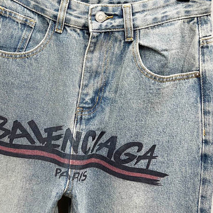 2025SSNew Man Graffiti Jeans