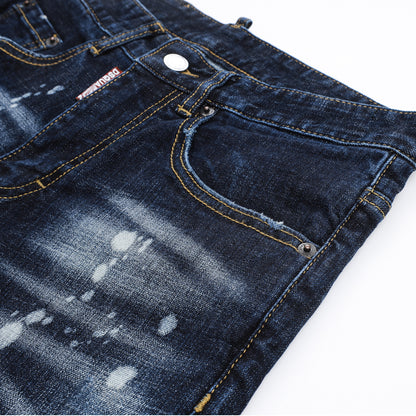 SOLO-DSQ2 2025ss Ripped Jeans