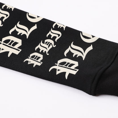 SOLO-2025SS Unisex Black Hoodie