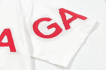 2025SS Men's Lettering Logo T-Shirt | 100% Cotton