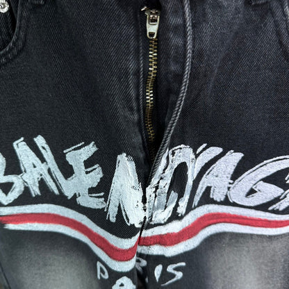 2025SS New Black Jeans