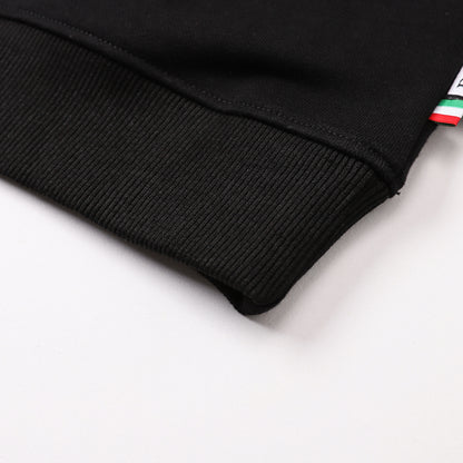 SOLO-New 2025SS Black Hoodie