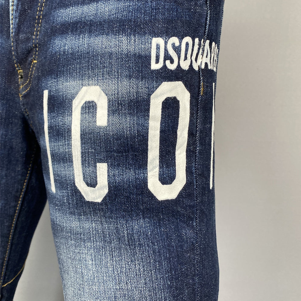 dsquared2 Blue Ripped Jeans