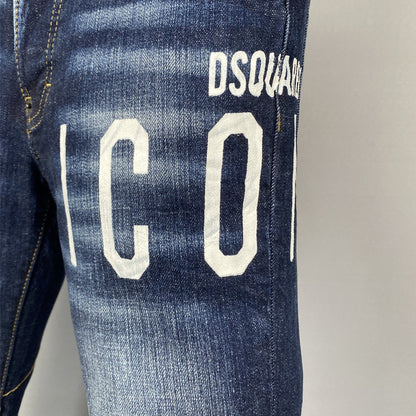 dsquared2 Blue Ripped Jeans