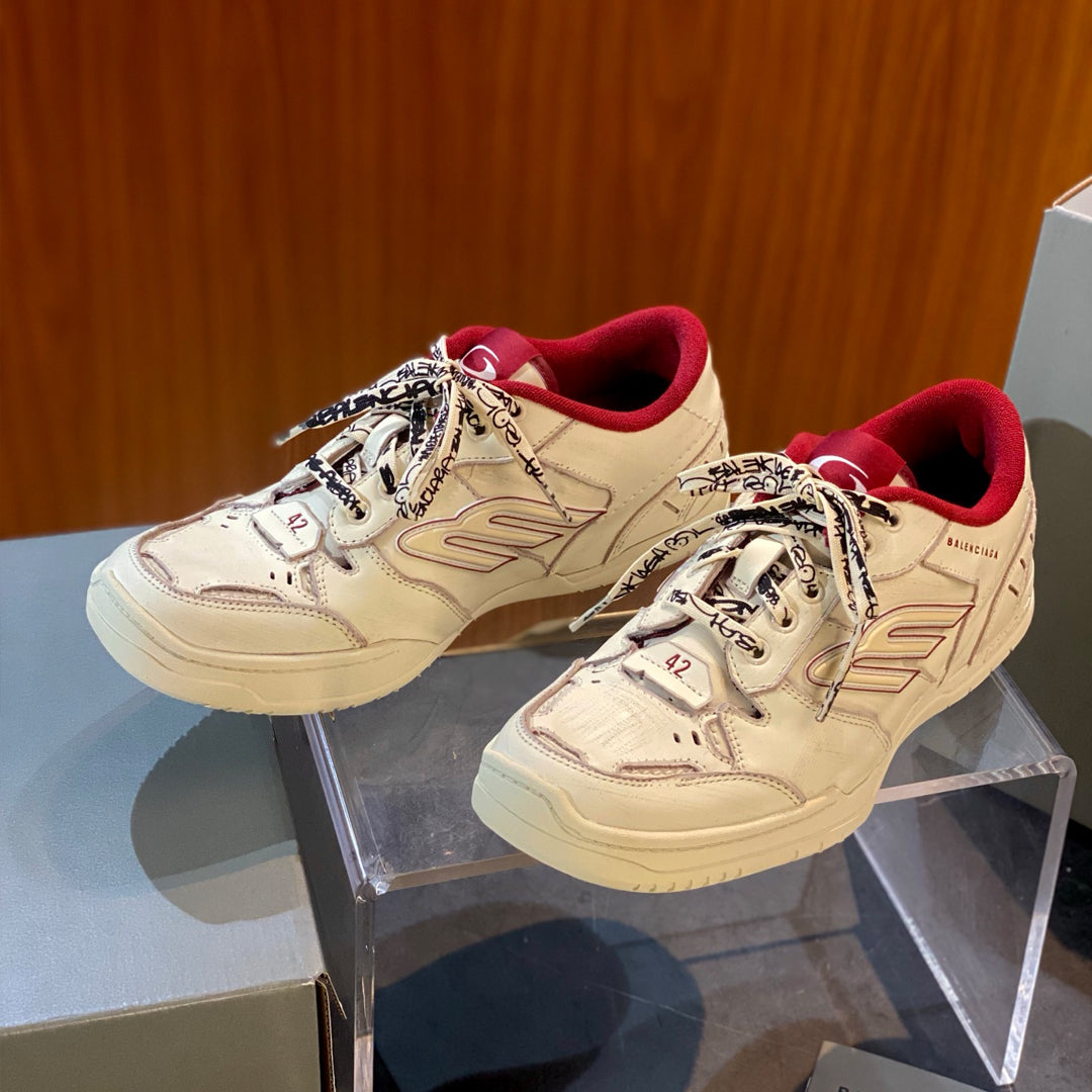 Balenciaga Distressed Vintage Leather Shoe – Limited Edition 2025