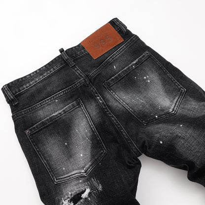 SOLO-DSQ2 25ss Ripped Jeans