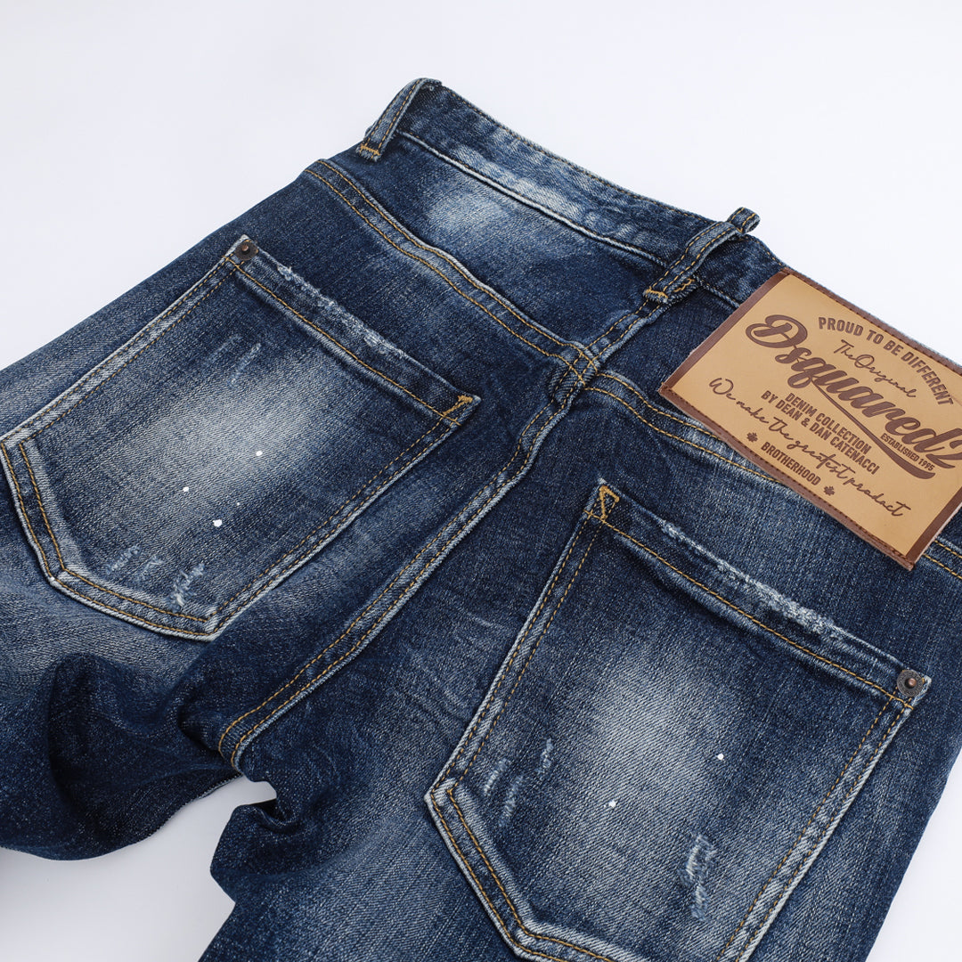 SOLO-DSQ2 2025ss Ripped Jeans