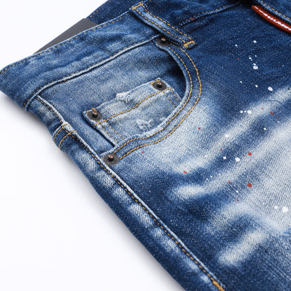 SOLO-DSQ2 25ss Ripped Jeans