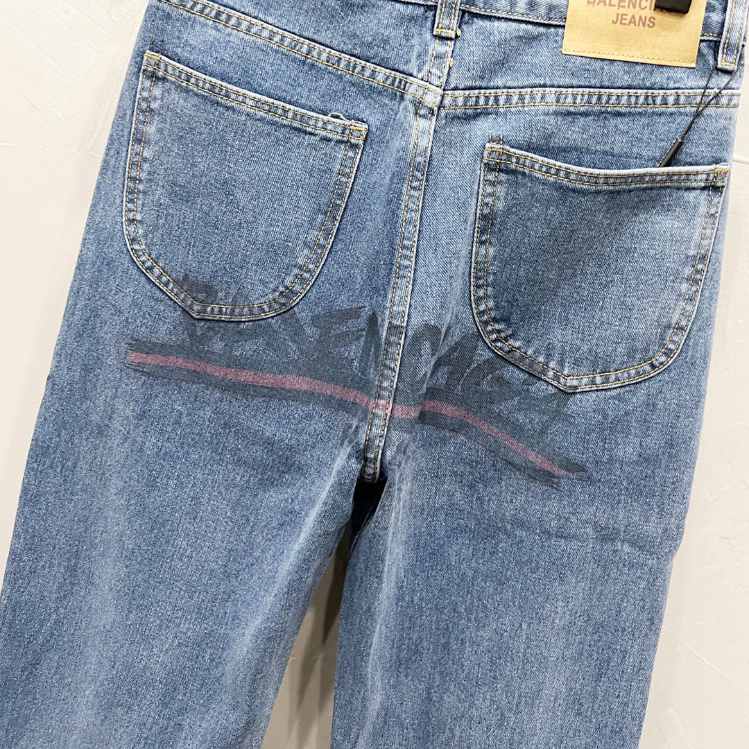 2025SSNew Man Graffiti Jeans