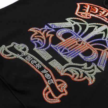 SOLO-2025SS Unisex Black Hoodie