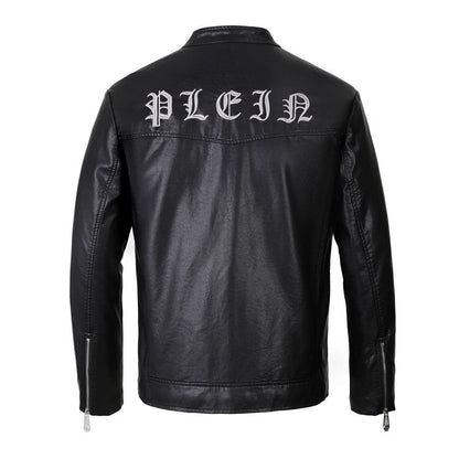 SOLO-Men Cowhide Jacket