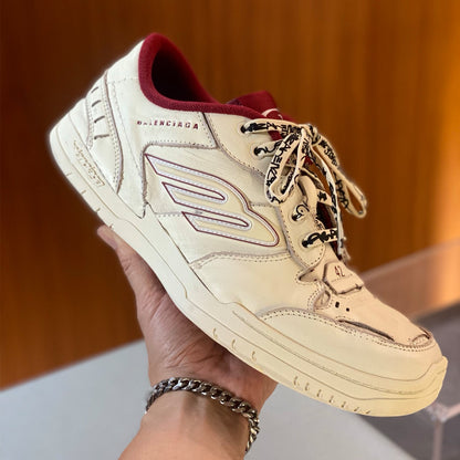 Balenciaga Distressed Vintage Leather Shoe – Limited Edition 2025