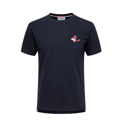 トム・ブラウン クリスマス ドッグ エンブロイダリー Tシャツ