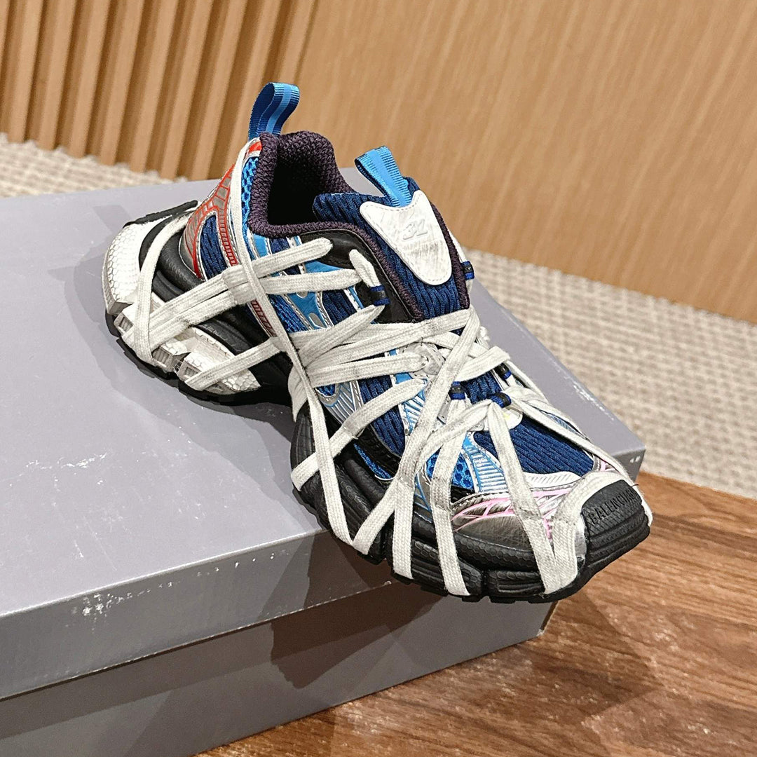 Balenciaga Vintage Couple's Leather Sneakers – Multi-Style | EU 36–45